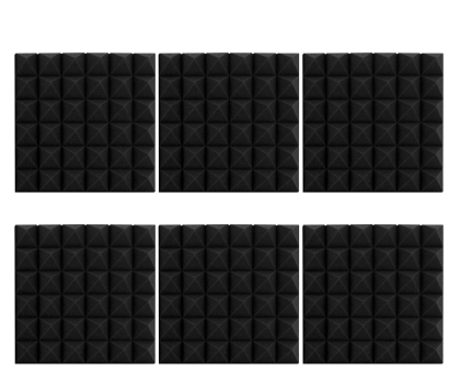 Pianki akustyczne Mozos SPK-PADS pianki wygłuszające wyciszające 6szt 30x30cm